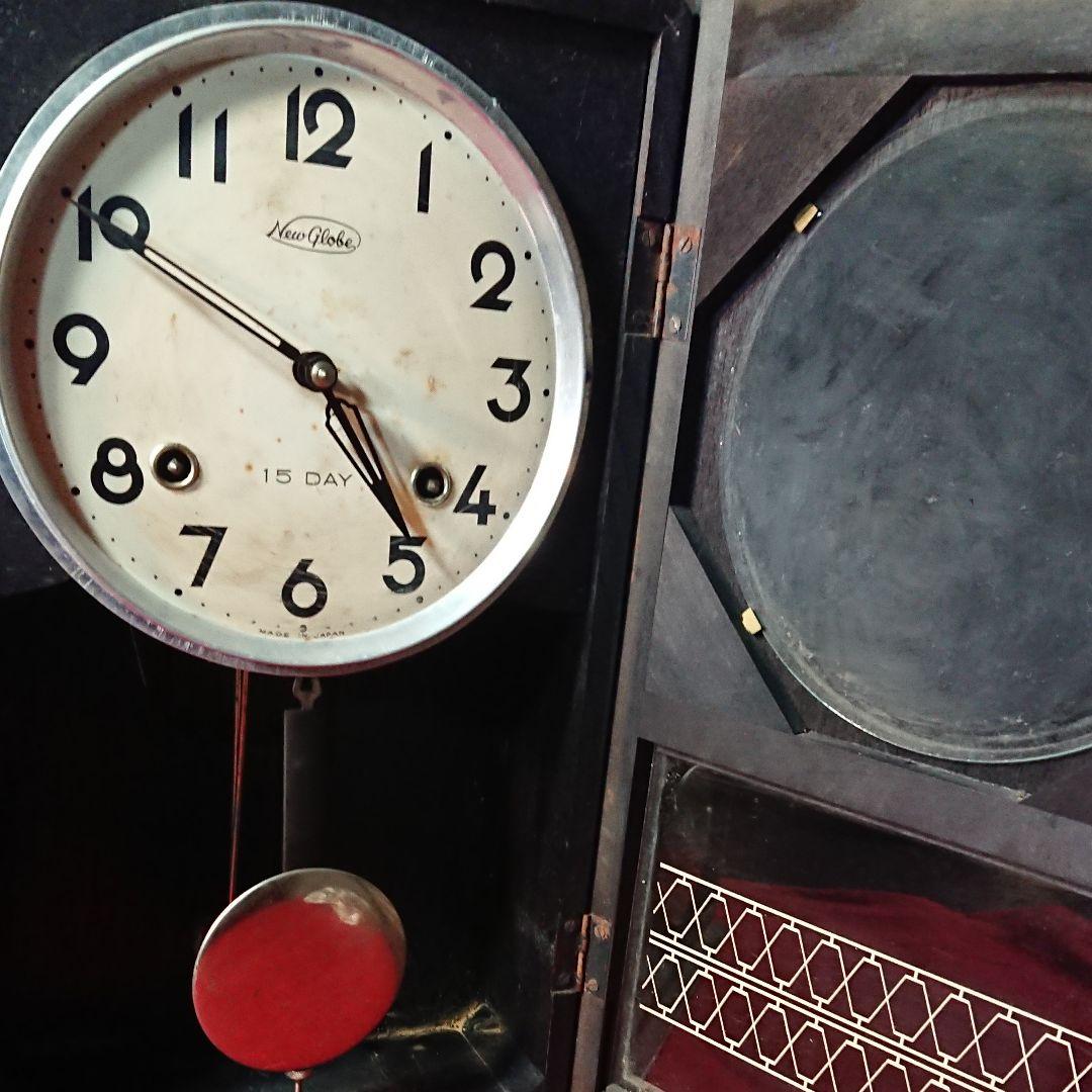 ♣約55年以上前のアンティーク・コレクション用、柱時計