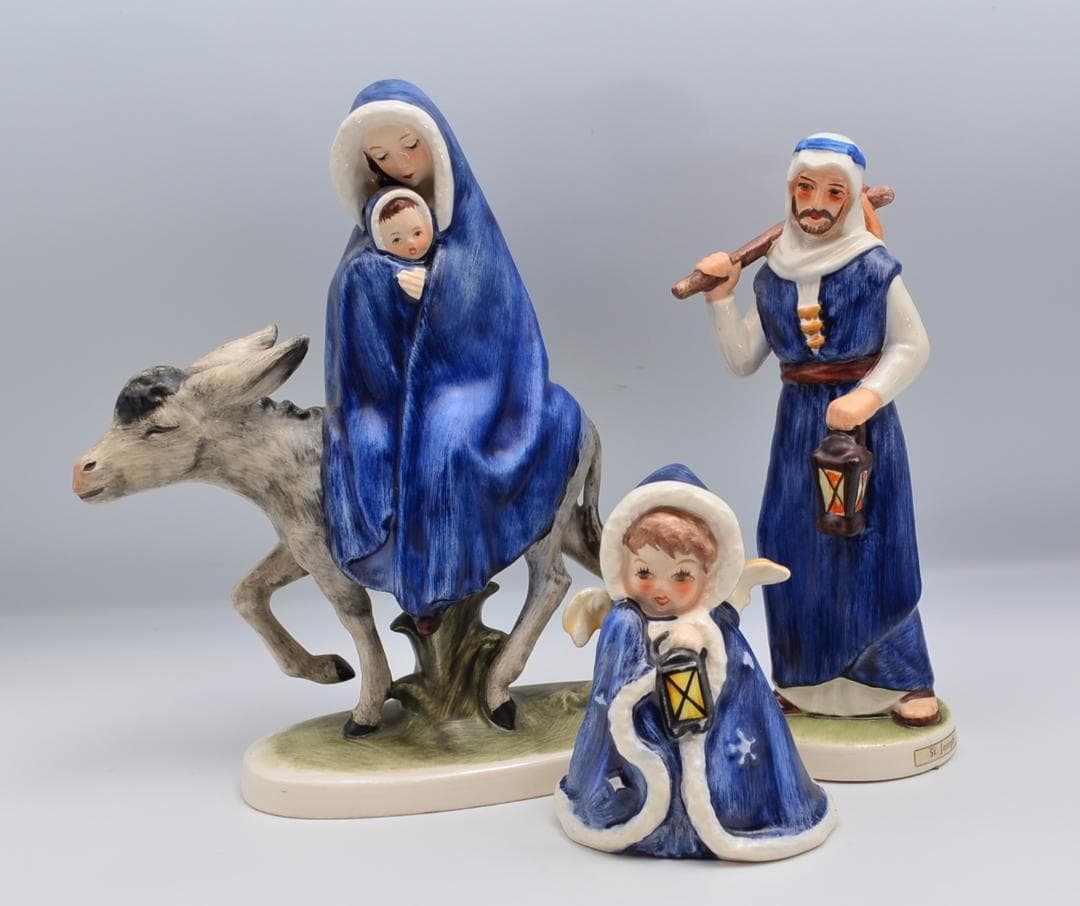 エジプトへの逃避　＃434　3体セット　★フンメル　ドイツ・ゲーベル　ヴィンテ
