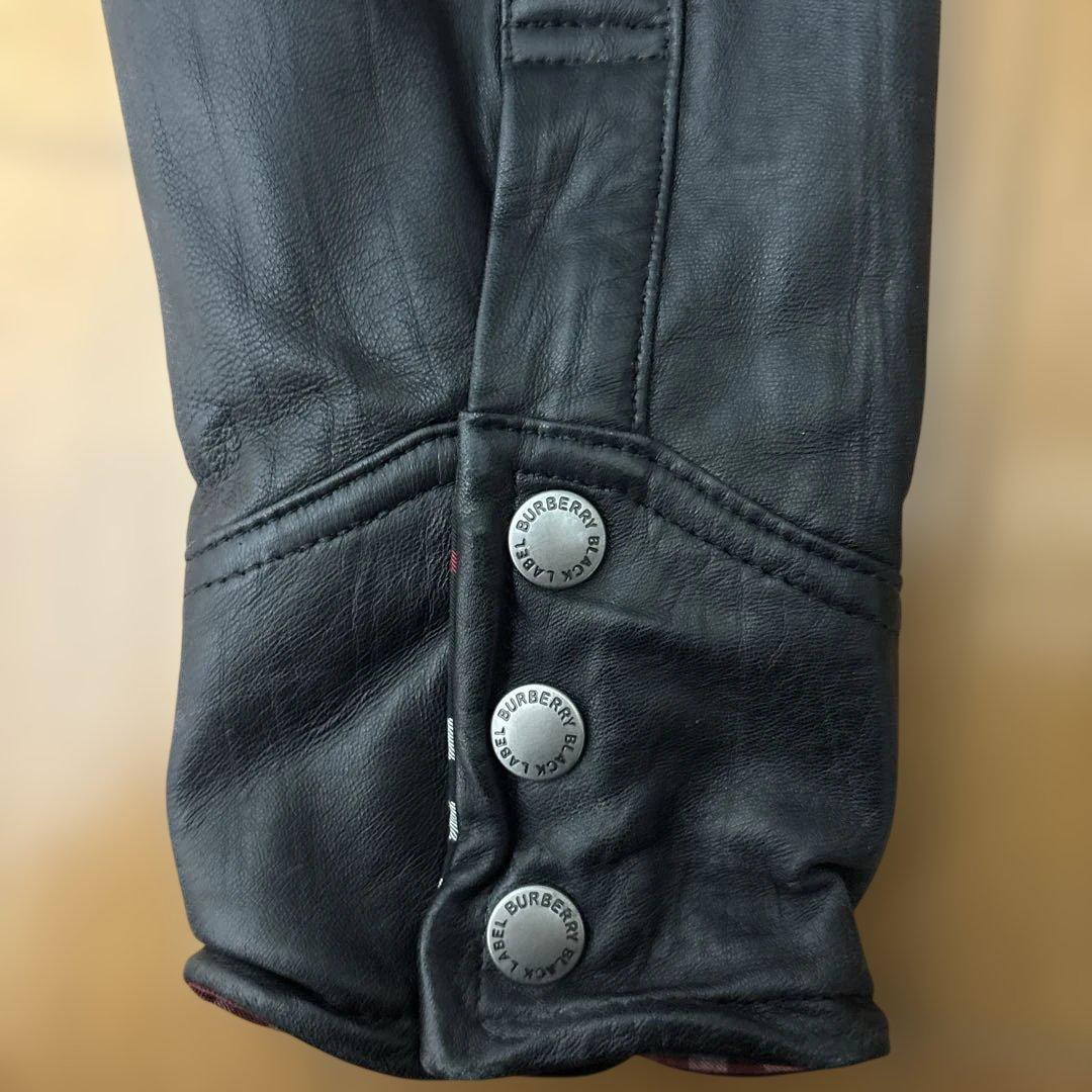 BURBERRY BLACK LABEL レザージャケット Mサイズ