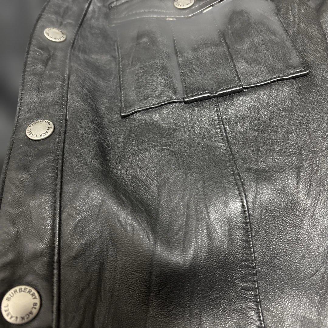 BURBERRY BLACK LABEL レザージャケット Mサイズ