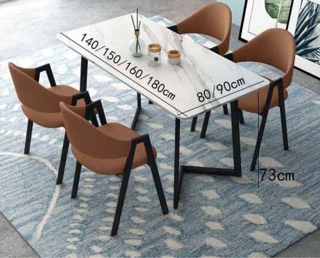 ダイニングセットテーブル 160cm ＋ チェア4脚