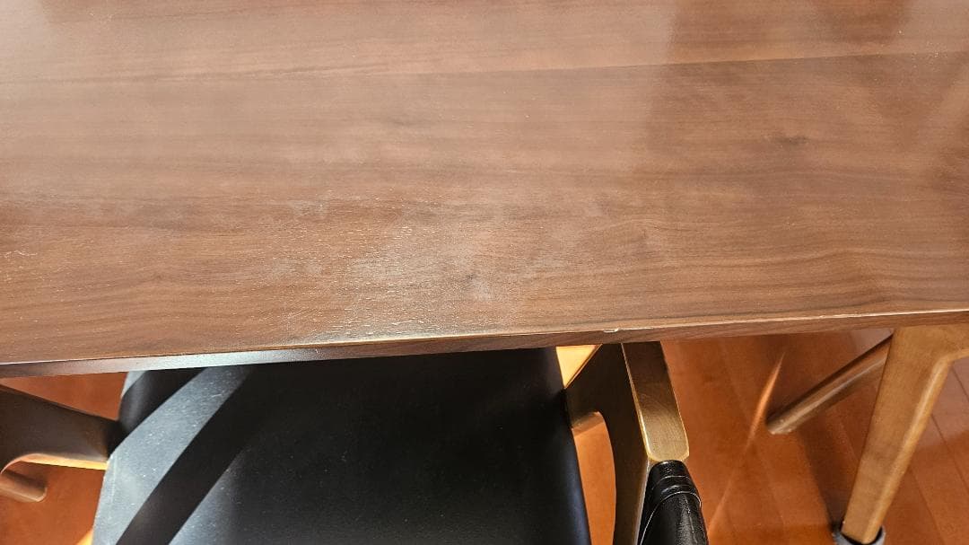 【関家具製】【岐阜引取】ダイニング5点セット4人掛けテーブルアームチェア