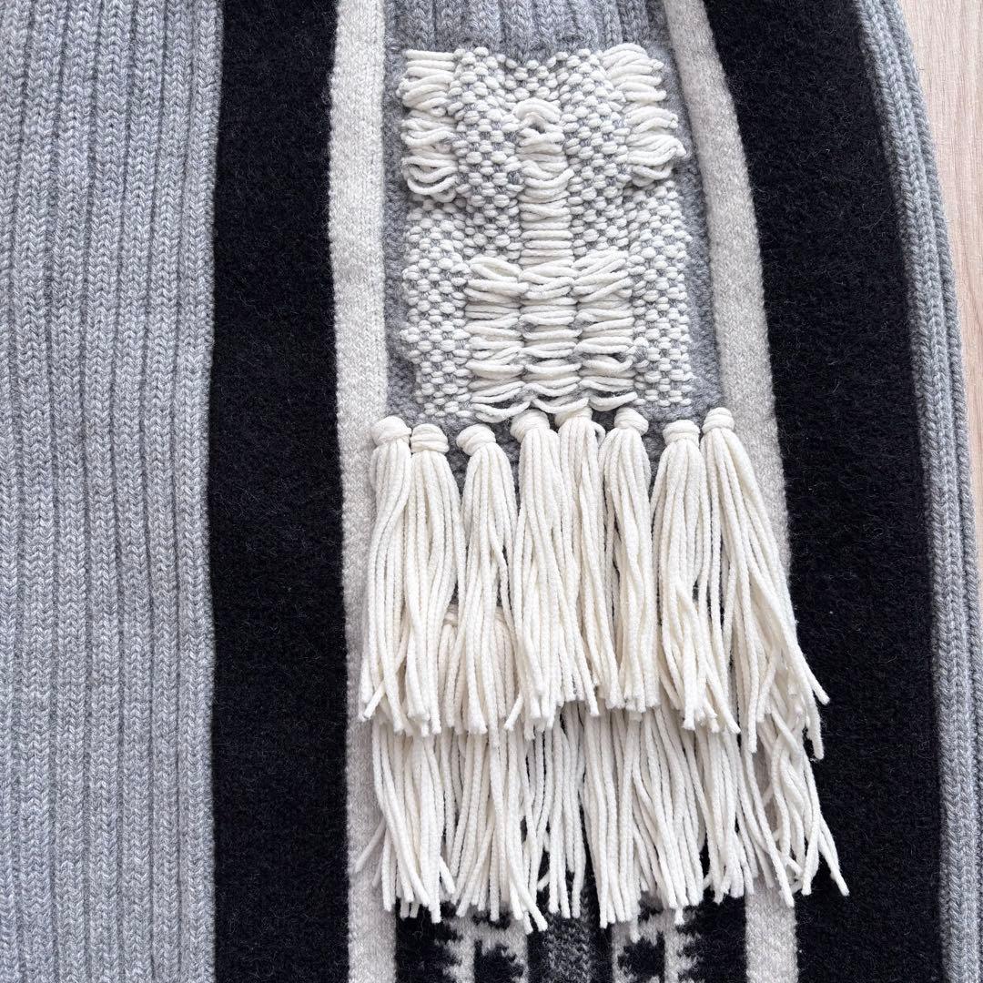 mame kurogouchi★フリンジニットスカート