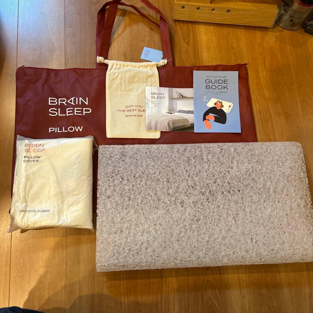 BRAIN SLEEP 枕・ピロー　カバー付き