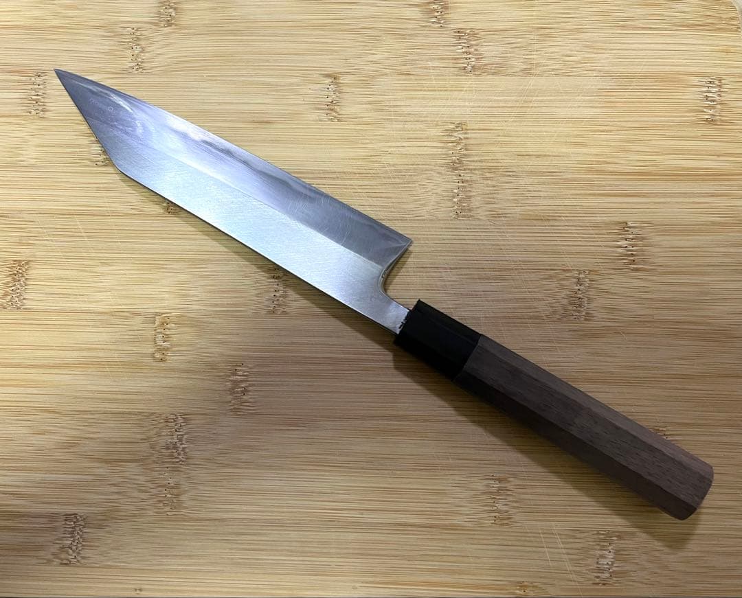 剣型牛刀包丁青二鋼 約18cm