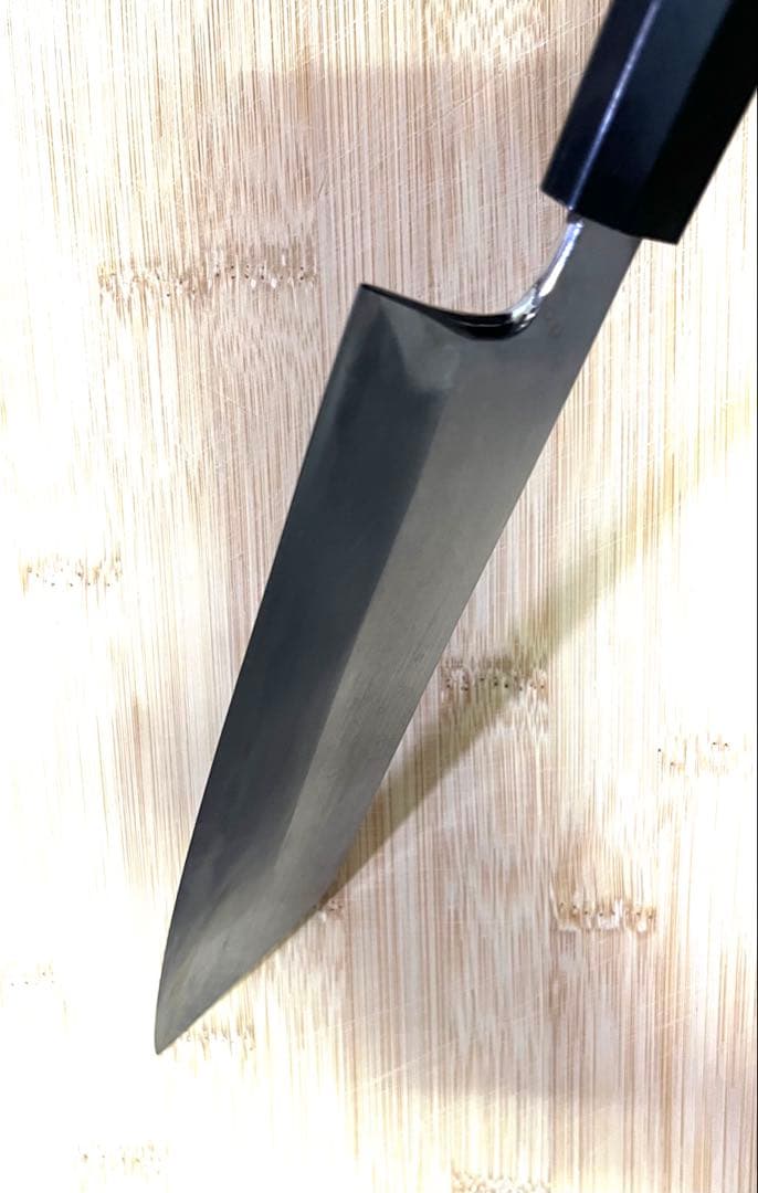 剣型牛刀包丁青二鋼 約18cm