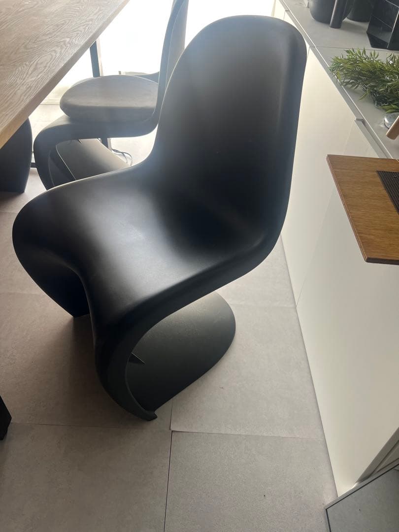 vitra ヴィトラ　リプロダクト　パントンチェア　ブラック出品10/23まで