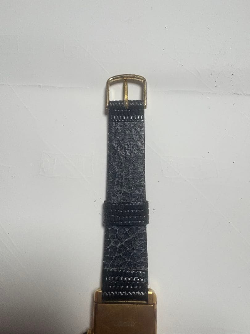 Cartier 手巻き時計 金メッキ　マストタンク 値下げ交渉可能