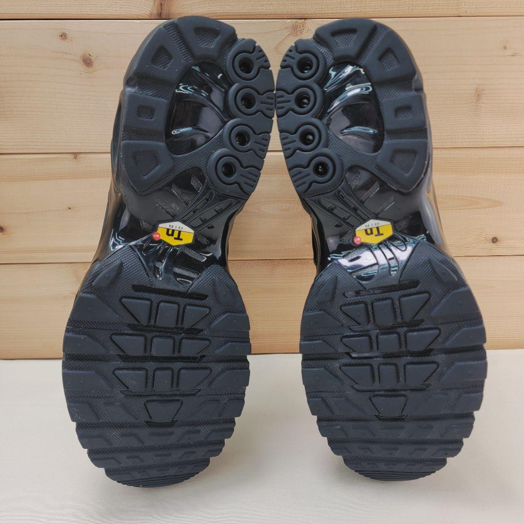 ナイキ エア マックス プラス ウィメンズ　トリプルブラック 25cm