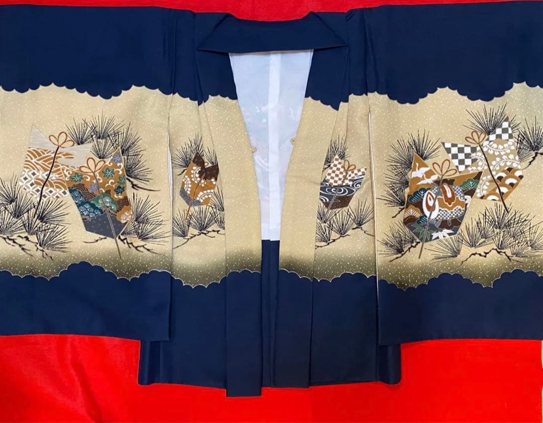 七五三 5歳 男の子 セット 濃紺ゴールド