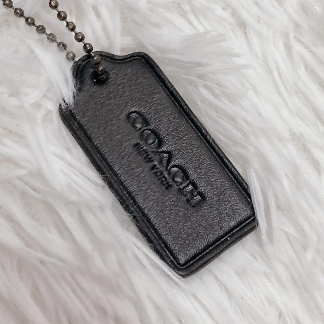 COACH コーチ シグネチャー PVC/レザー ウエストバッグ F84711