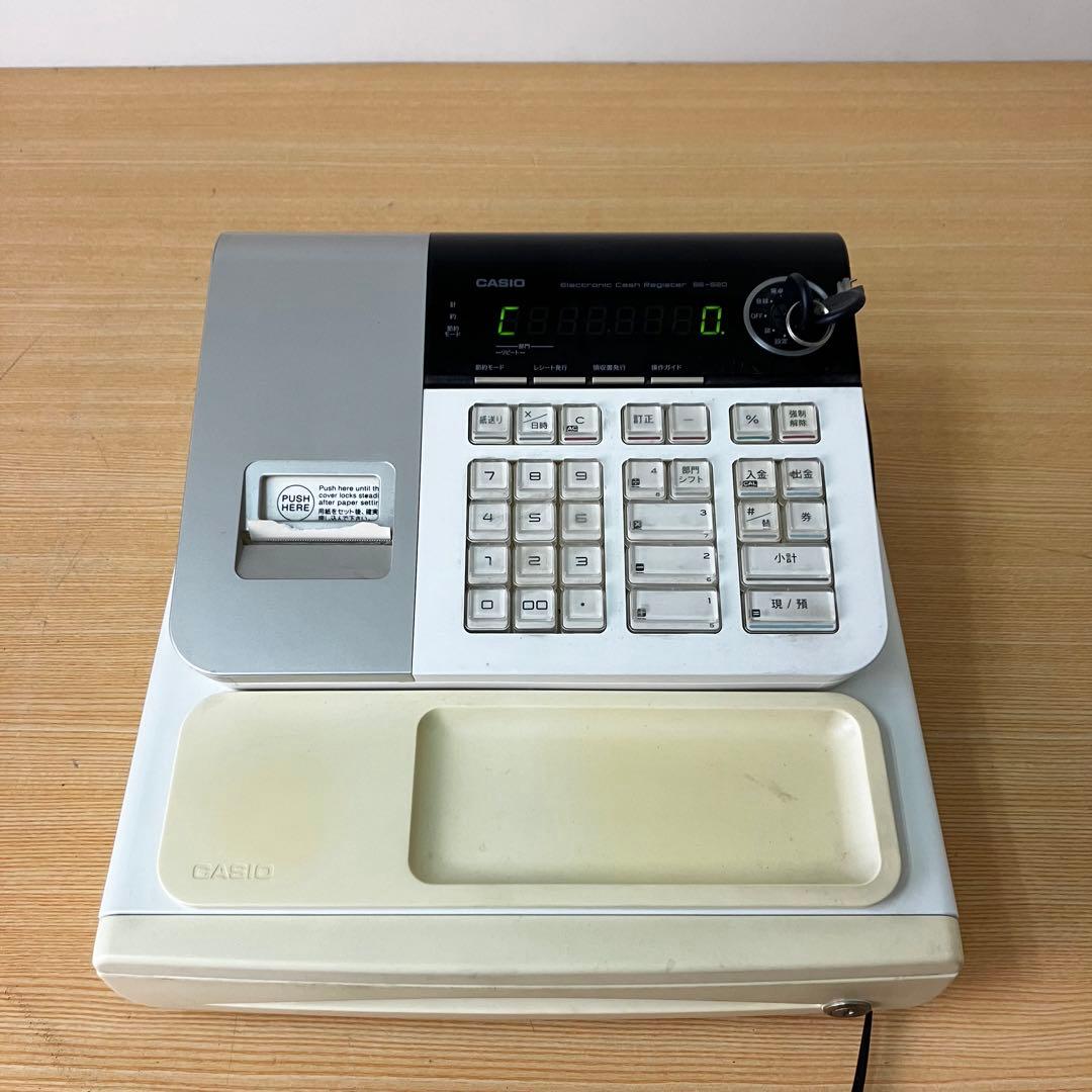 CASIO 電子レジスター SE-S20 ホワイト