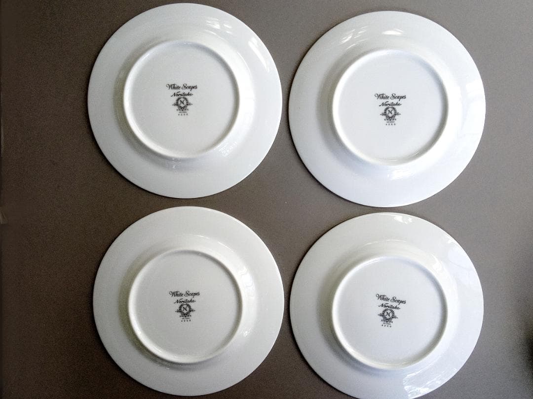 Noritake White Scapes 　食器 4 セット 　計２０ピース