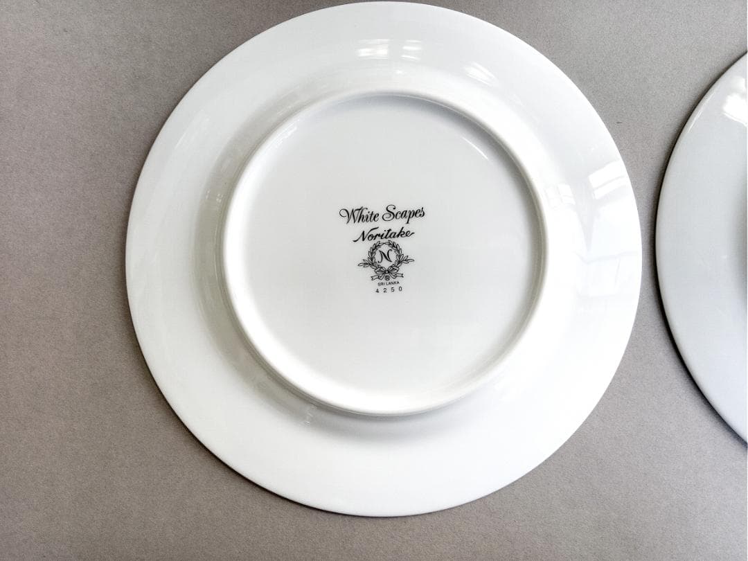 Noritake White Scapes 　食器 4 セット 　計２０ピース