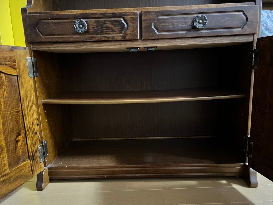 karimoku カリモク コロニアル 電話台 レトロ アンティーク　送料込み