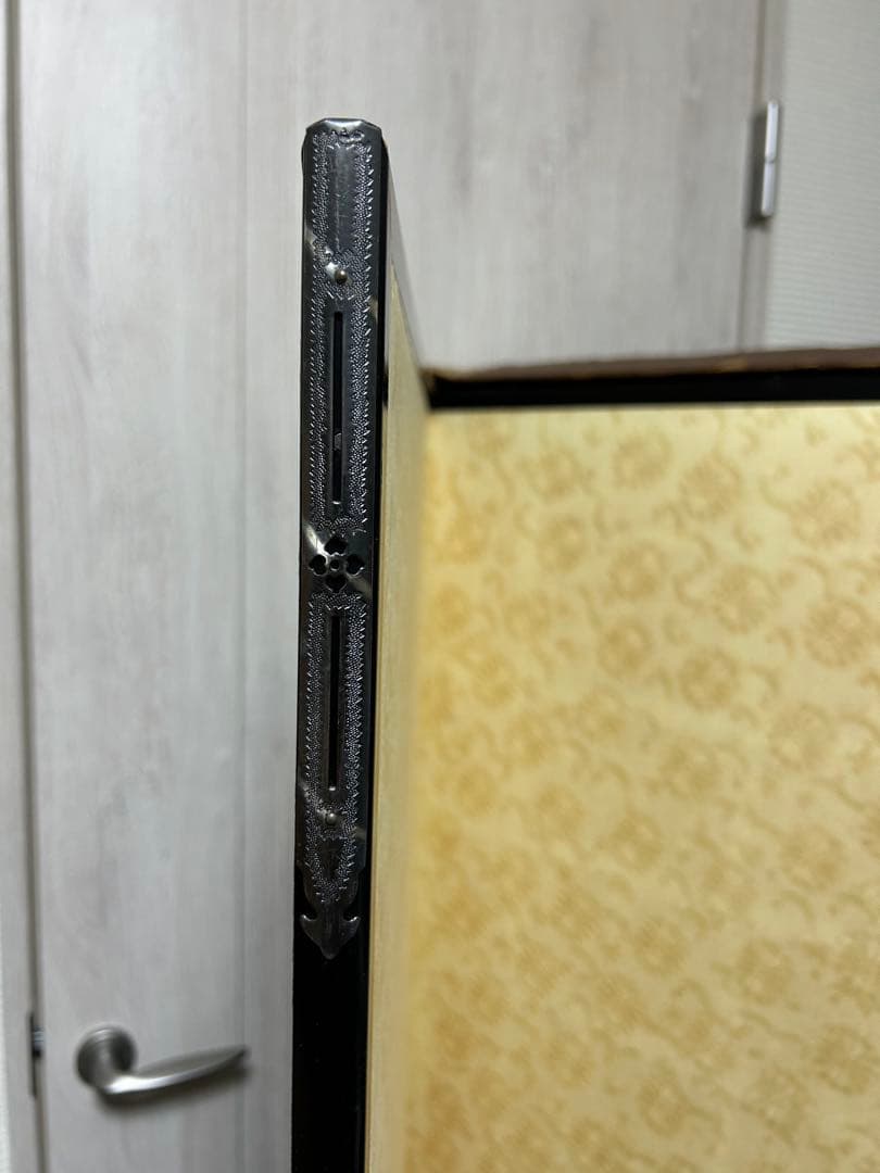 茶道具 水屋屏風 屏風 4枚折 間仕切