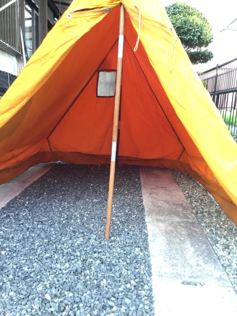 ６０年前の昭和レトロ三角テント２人用