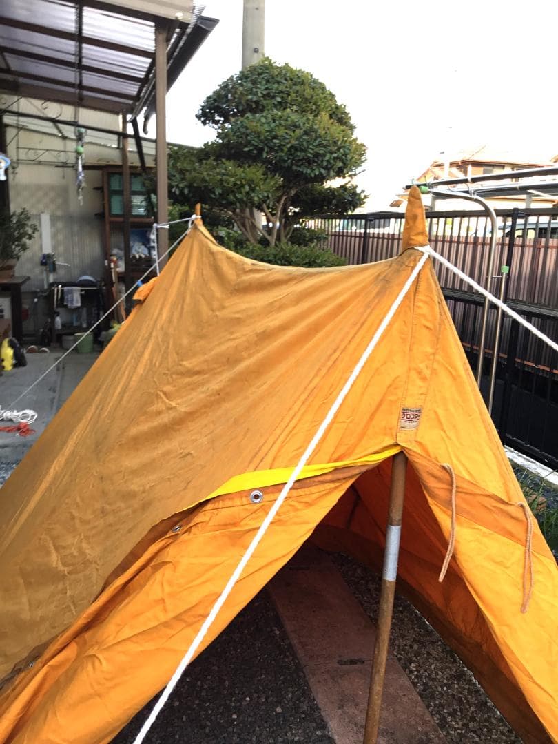 ６０年前の昭和レトロ三角テント２人用