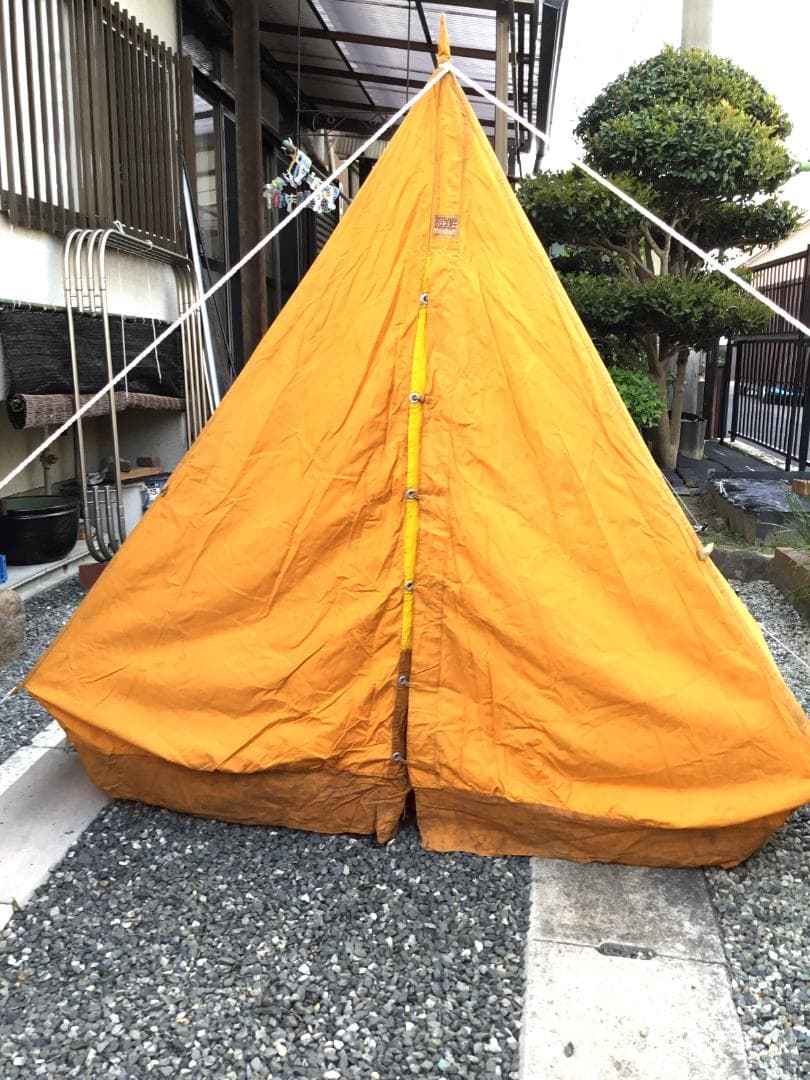 ６０年前の昭和レトロ三角テント２人用