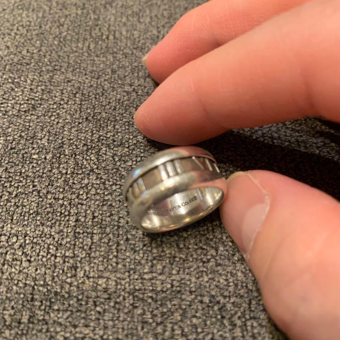 Tiffany リング　ピンキー　メンズ　値引き交渉あり