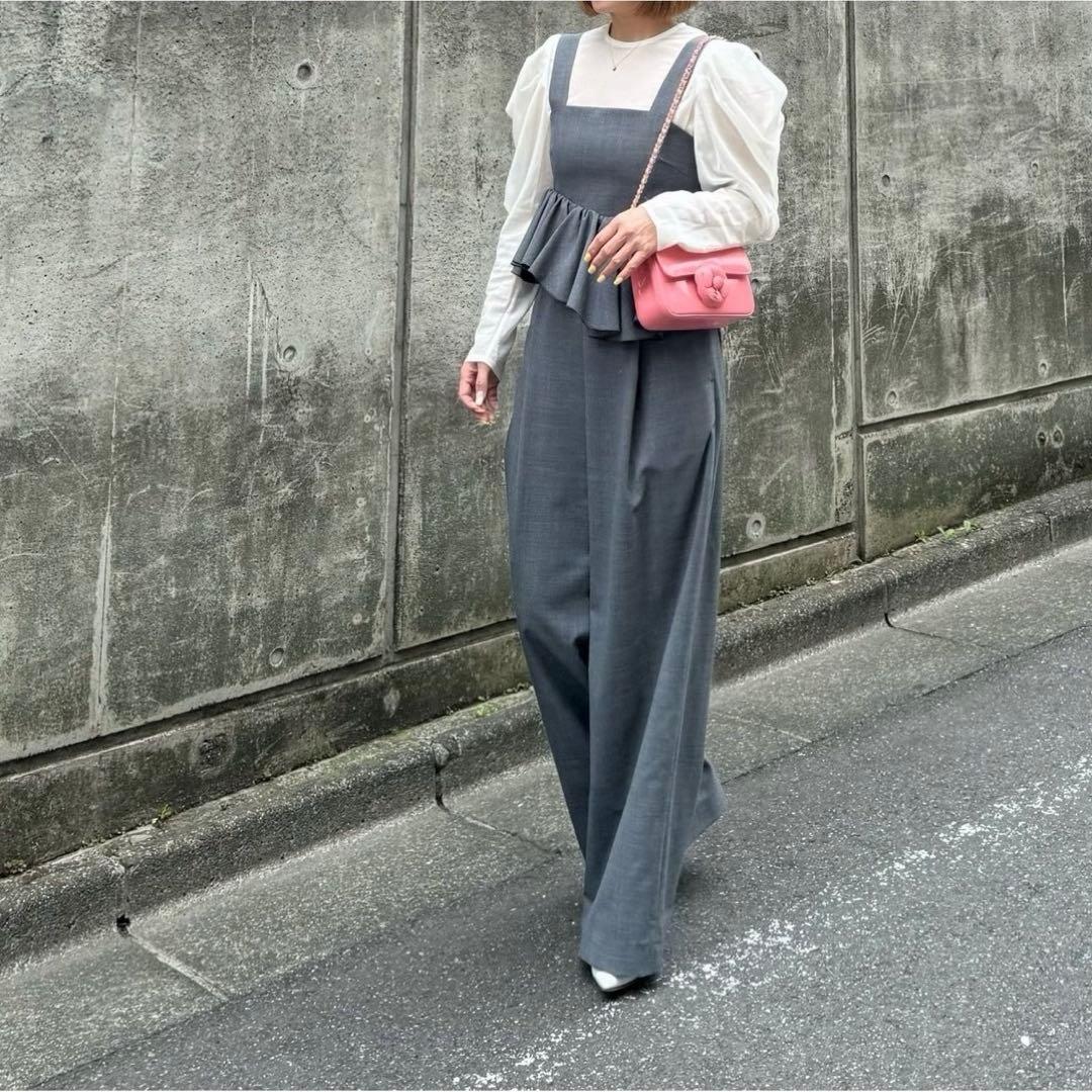 新品 cygne Claude シーニュ フリル オールインワン