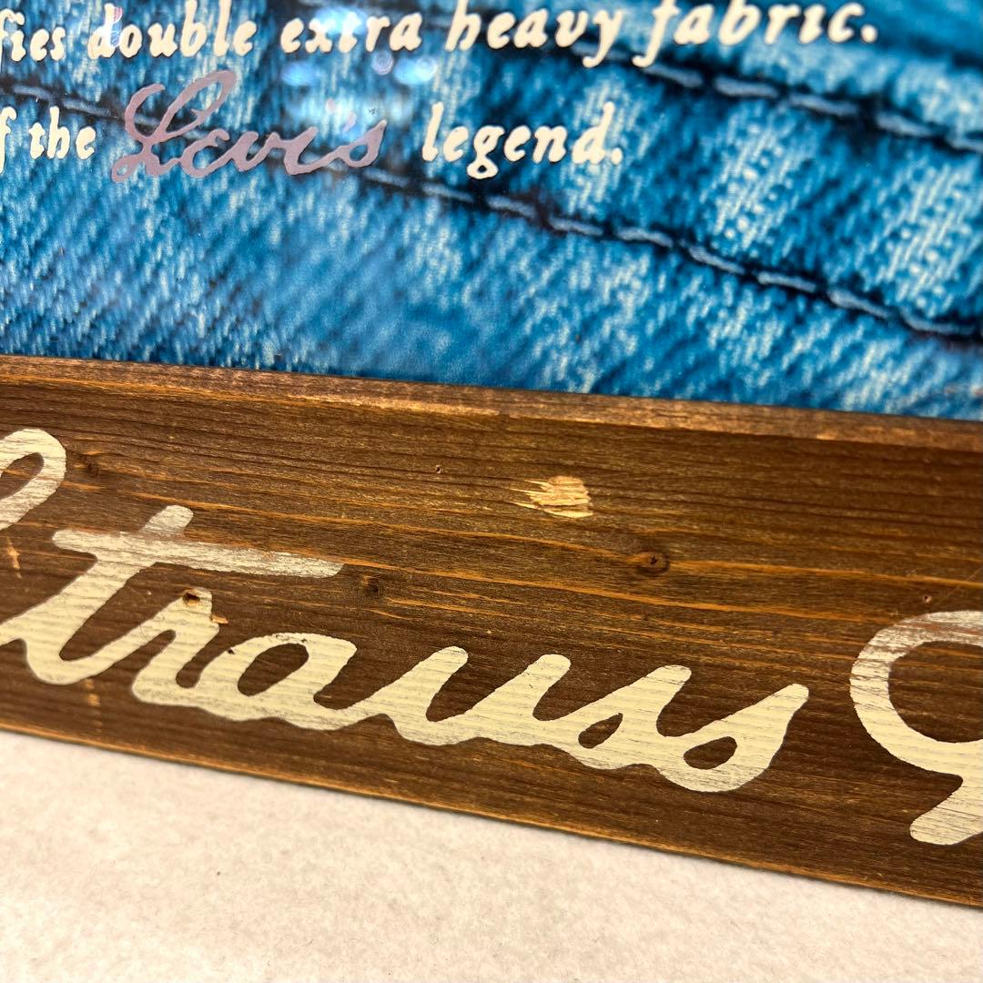 Levi's 501XX デニムパッチ アート パネル リーバイス レア 非売品