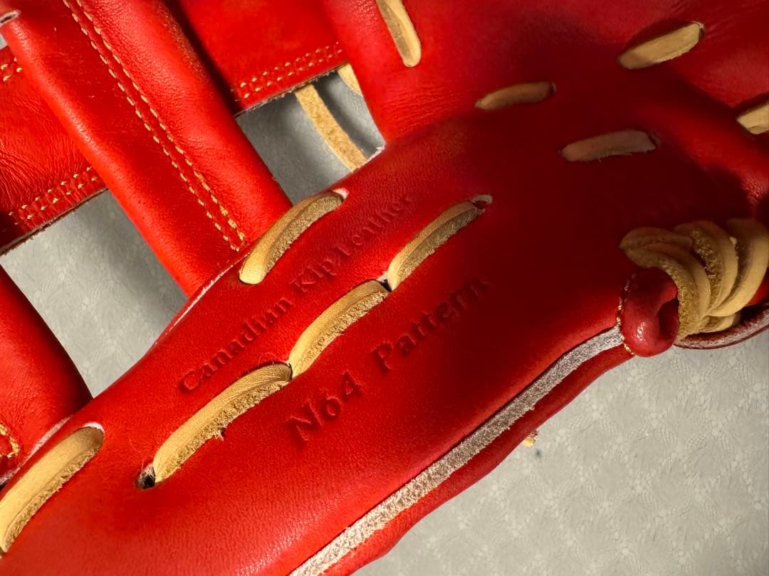 【特注オーダー 限定型番】Rawlings 硬式グローブ 軟式可　内野用　N64