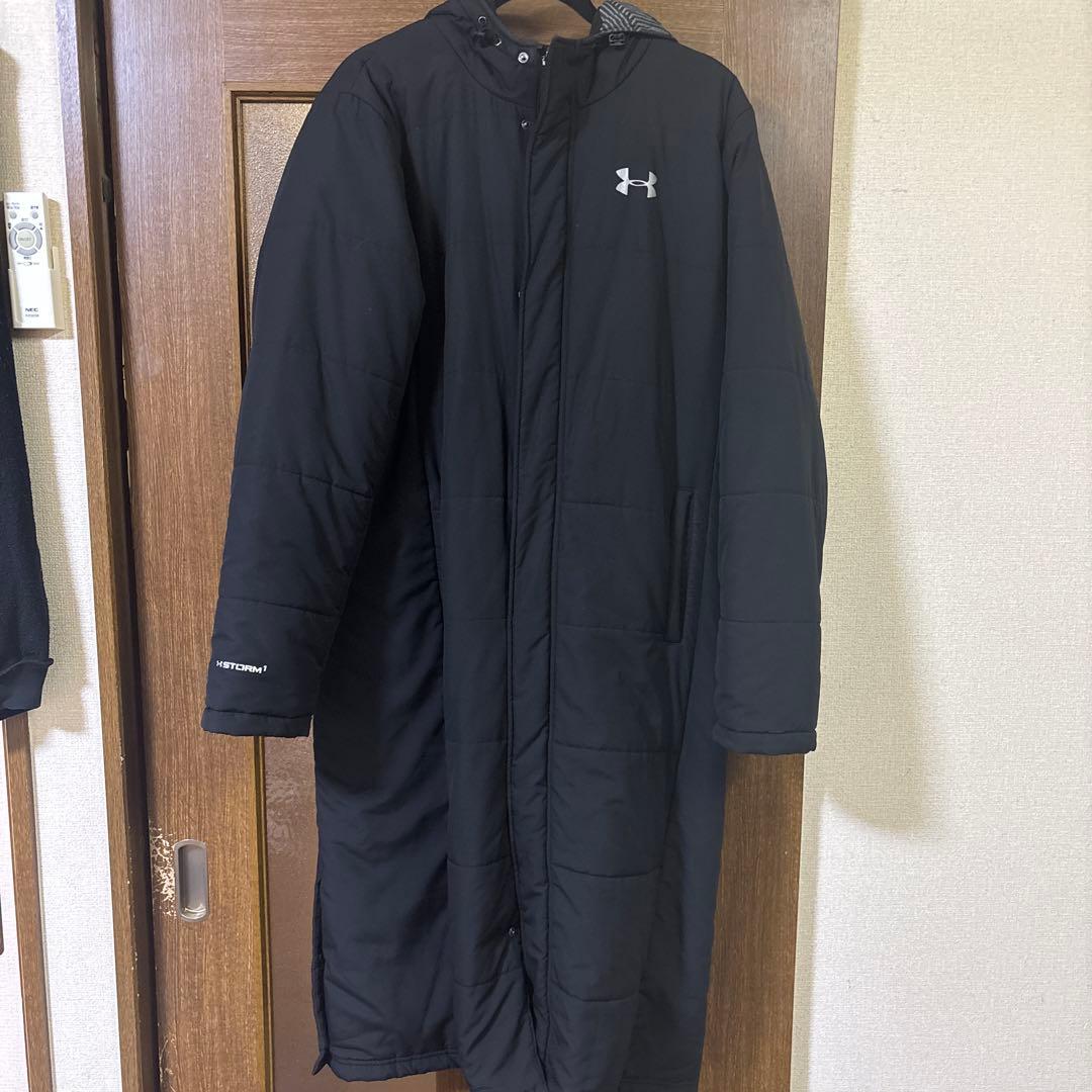 UNDER ARMOUR XL ブラック ベンチコート