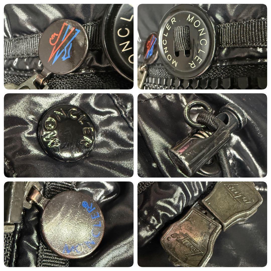 美品 MONCLER TRIANON トリアノン 刺繍ワッペン ダウンジャケット