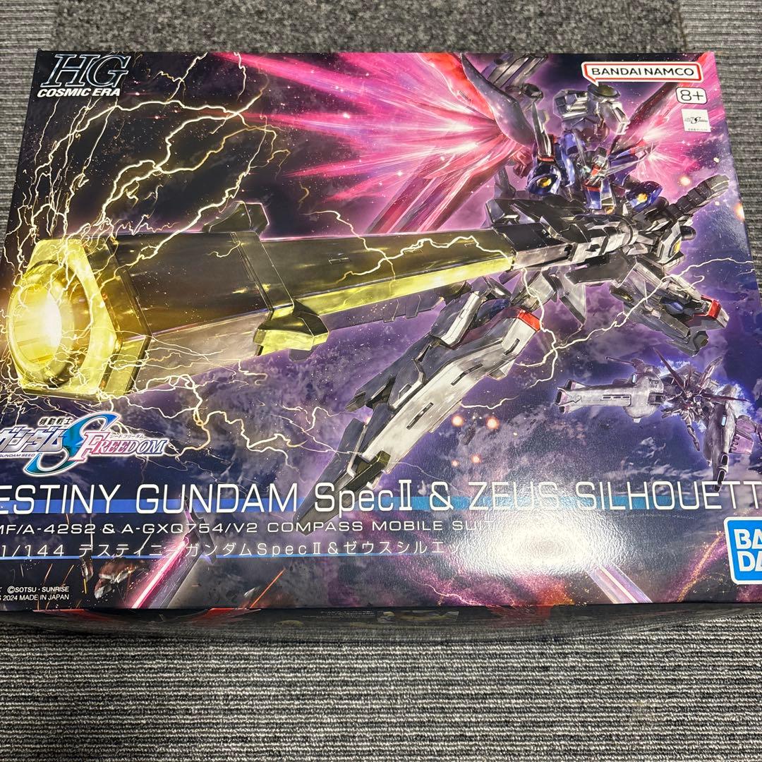 HG デスティニーガンダムspecⅱ ゼウスシルエット
