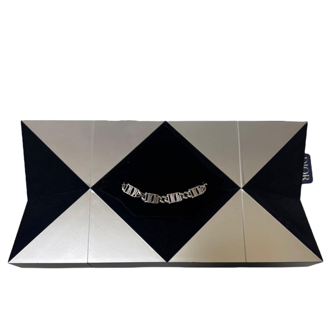 DIOR × STUSSY ディオール ステューシー ロゴ チェーンリンクブレス