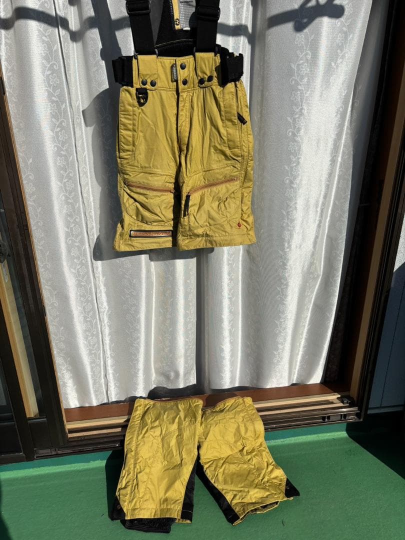ROSSIGNOL スキーウェア SSサイズ イエロー