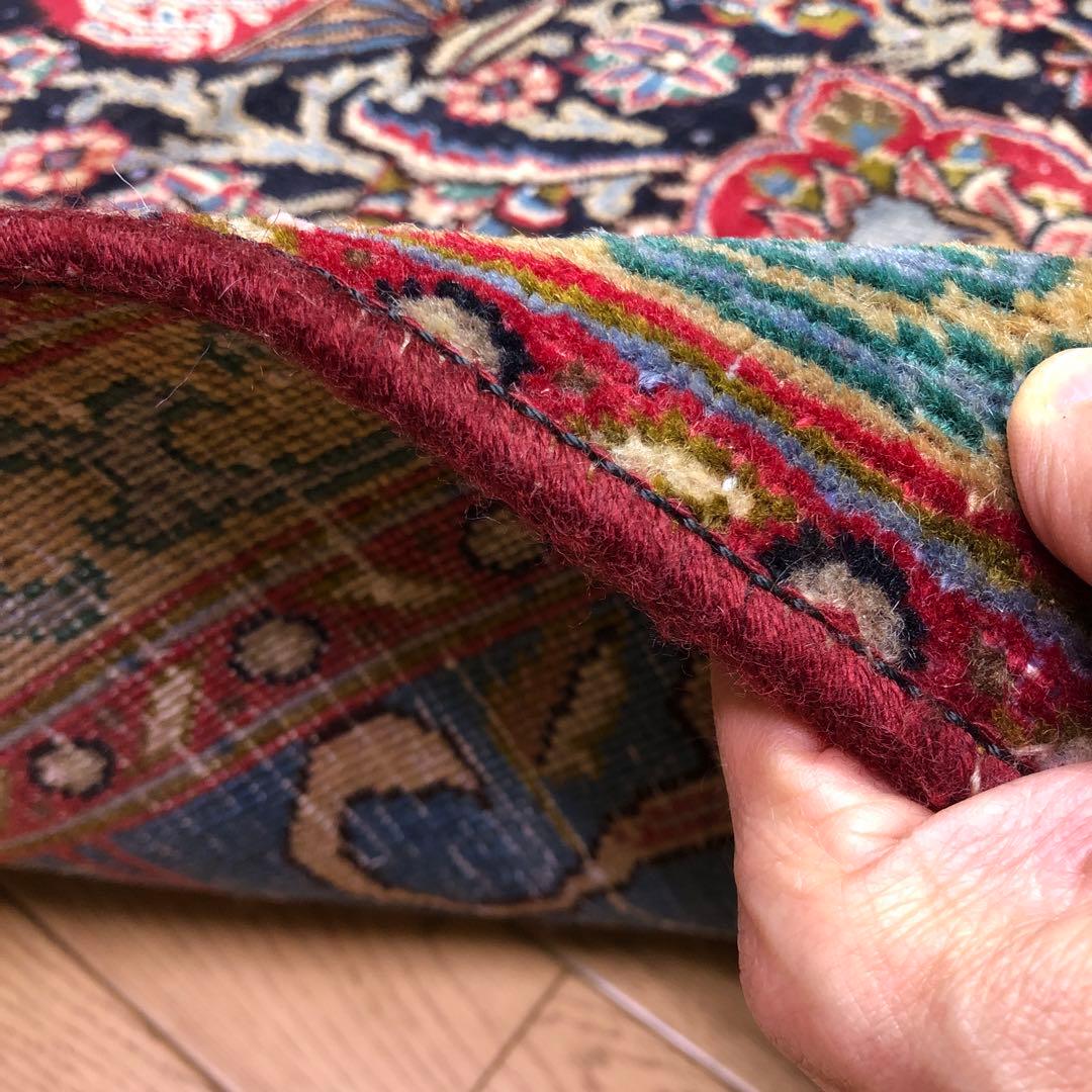 ペルシャ絨毯 ペルシャヴィンテージラグ 155x108 手織り オールド