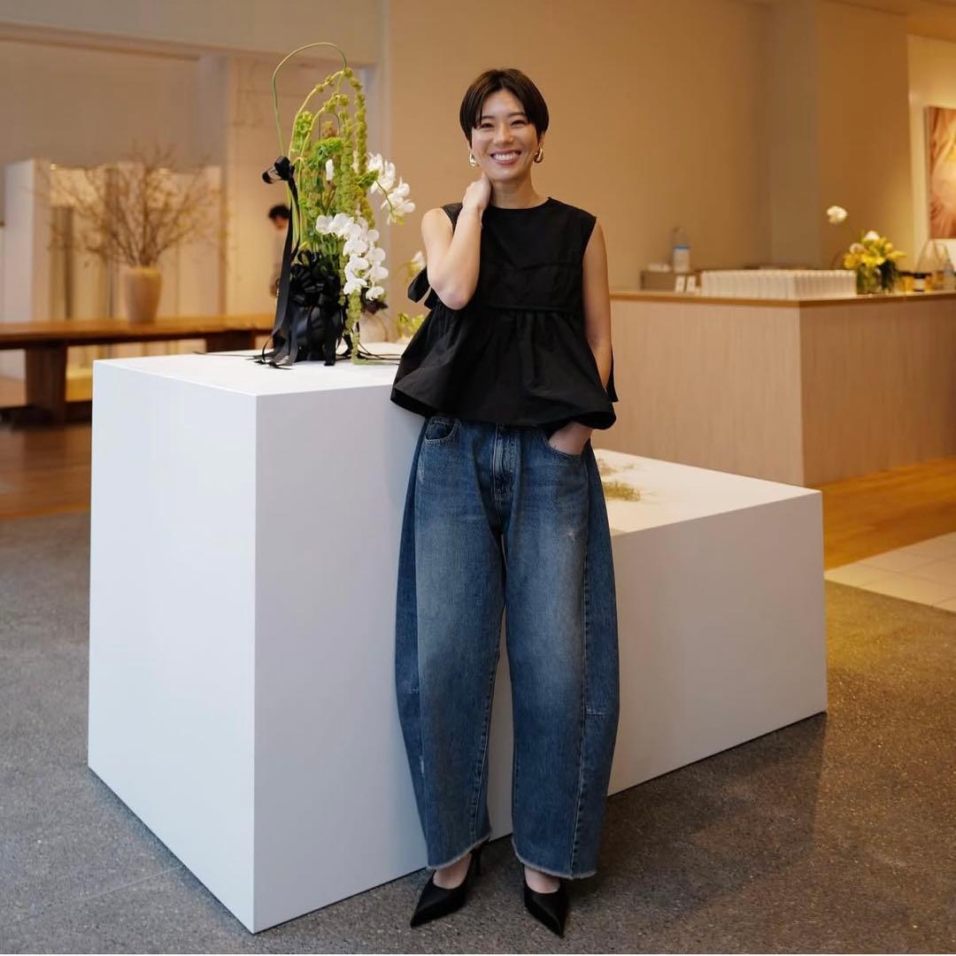 MACHATT マチャット　カーブデニム　36