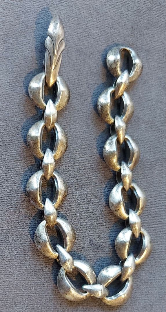 LION HEART　ライオンハート貴重 シルバー950 チェーンリンクブレス