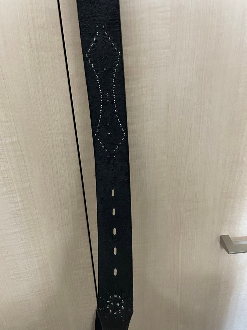 【最終価格】HTC RATS レザー ベルト スタッズ ピーナッツ コラボ