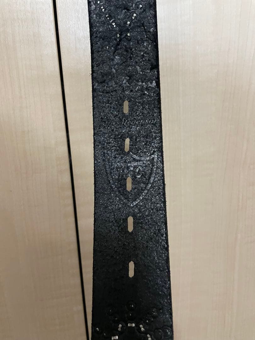 【最終価格】HTC RATS レザー ベルト スタッズ ピーナッツ コラボ