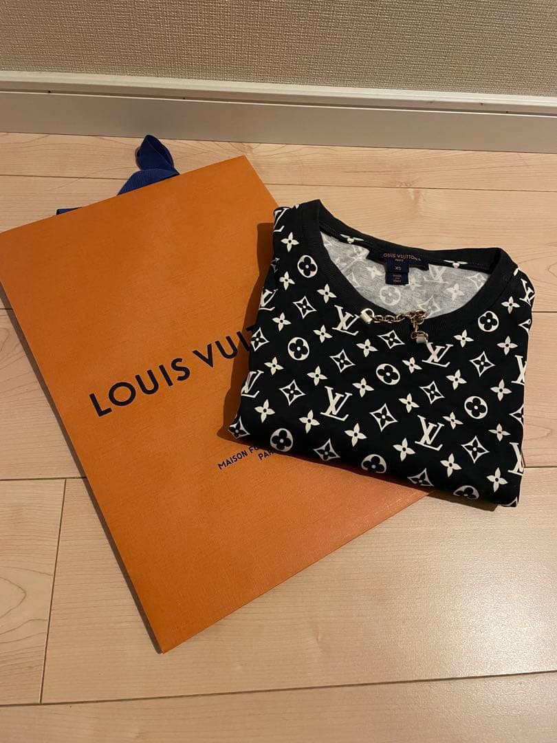 Louis Vuitton ロゴプリント 半袖Tシャツ