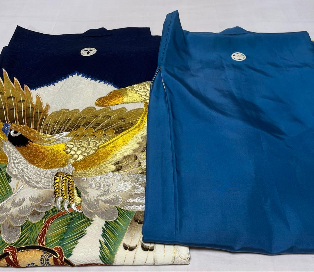 10 着物　男の子　七五三　宮参り　節句　リメイク　素材色々　まとめ売り　大量