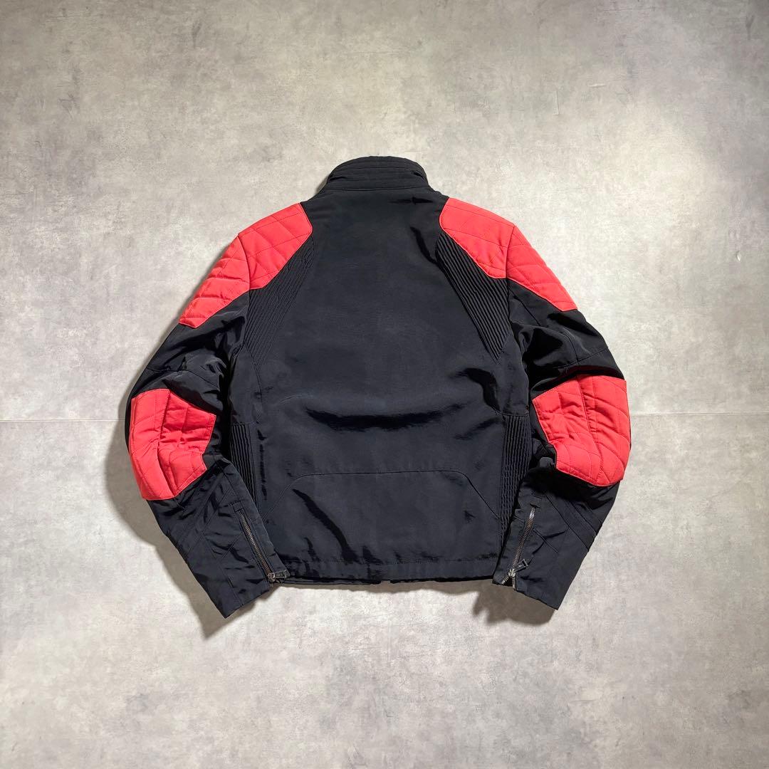 古着 00s ラルフローレン サンプル ライダース ジャケット 短丈 ブラック