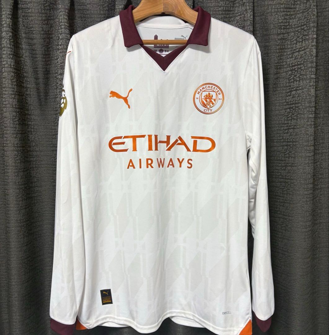 マンチェスターシティ　長袖　ユニフォーム　ジャケット　ジャージ　Tシャツ　ロンT