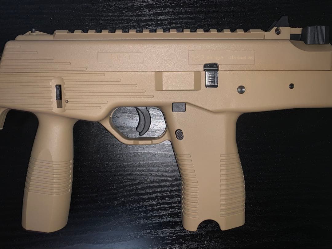 KWA MP9 GBB FDE 中古 ANGRY GUN製サプレッサー付き