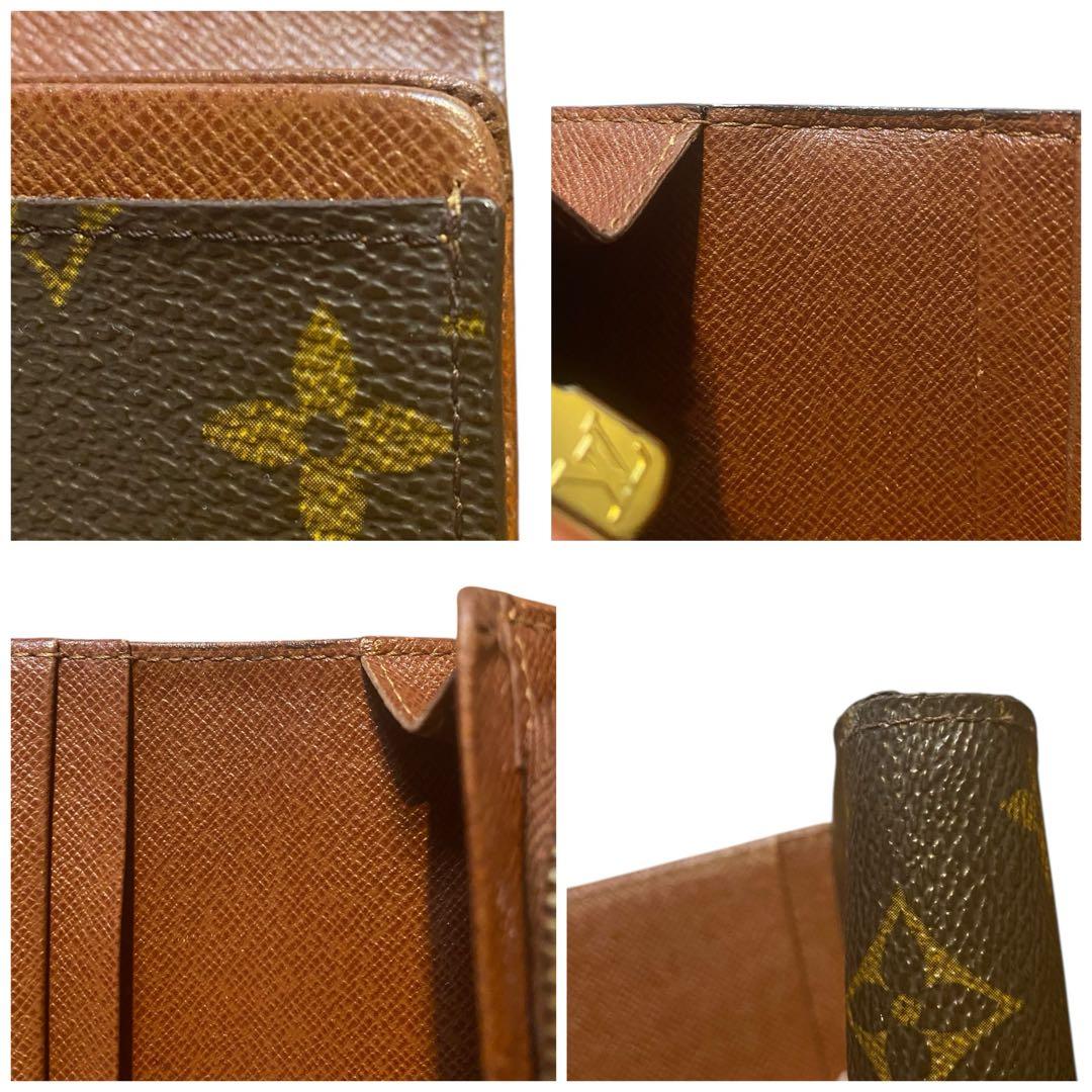 LOUIS VUITTONモノグラム ポルトフォイユ トレゾール L字ファスナー