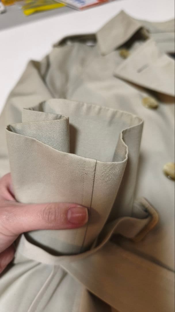 バーバリー　トレンチコート　ロングコート　ライナー付　ノバチェック