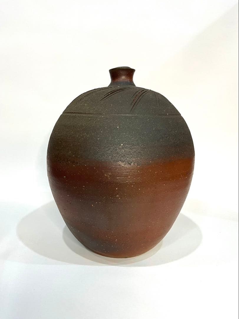 【人間国宝】藤原雄 備前 大壺 大作名品