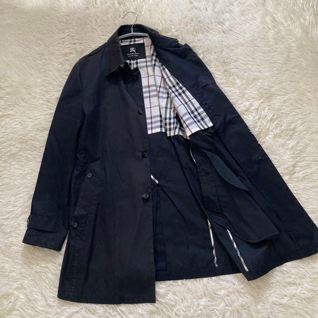 BURBERRY BLACK LABEL トレンチコート L ブラック