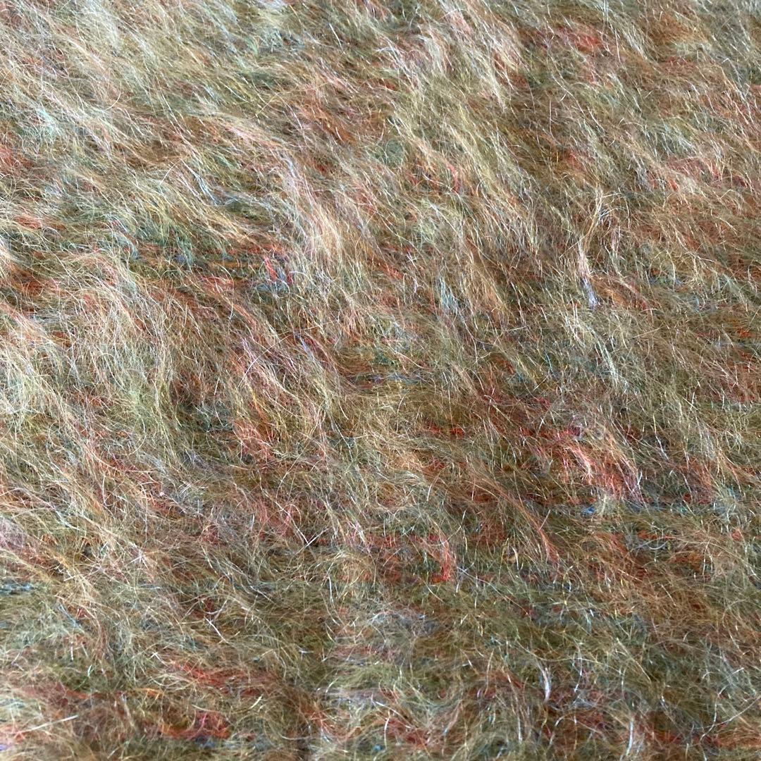 70’s Andrew Stewart モヘアマフラー 配色◎