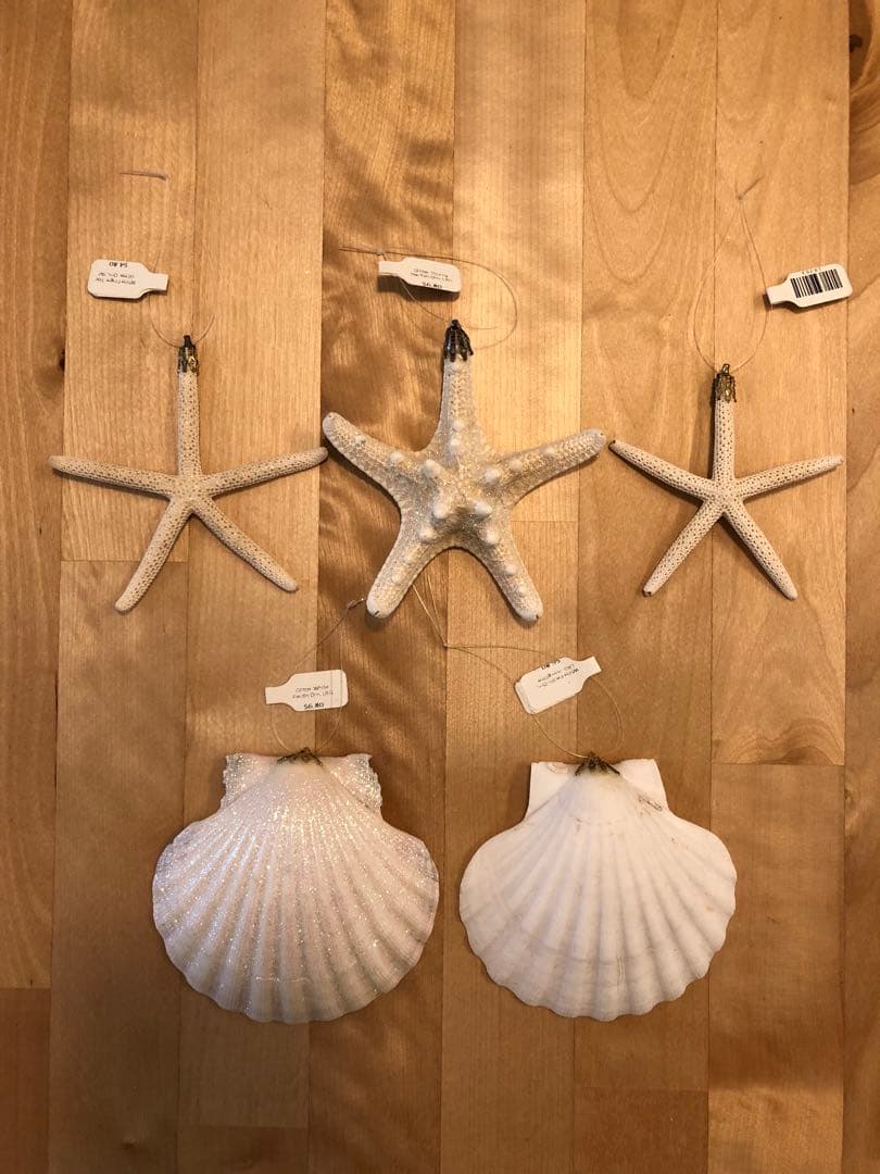 クリスマス オーナメント シェル ハワイ ロンハーマン wtw zara