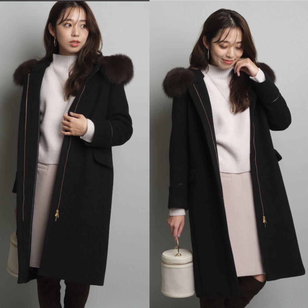 り*ん様 1/10まで　ジャスグリッティー　ブラック　3WAYコートMクリーニン