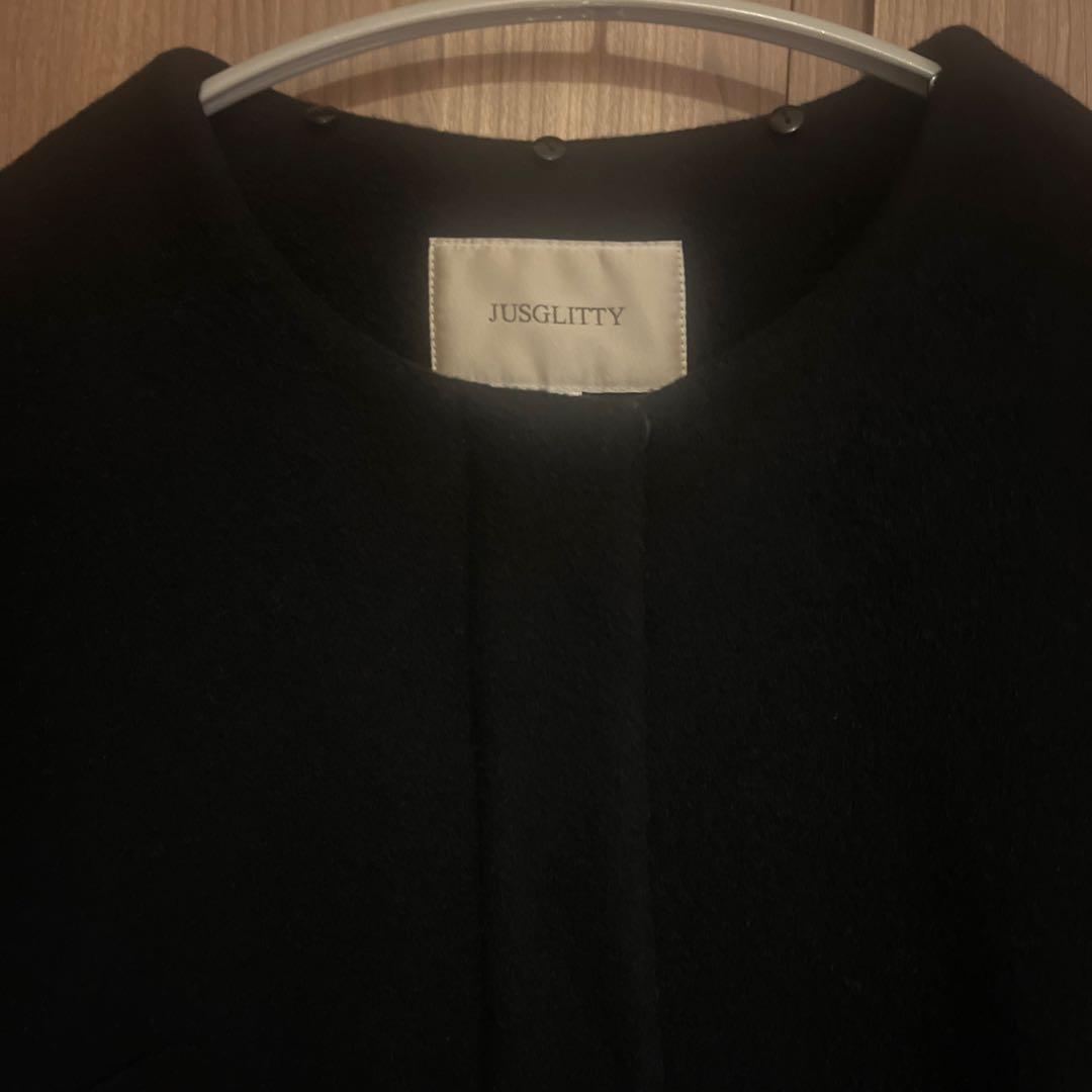 り*ん様 1/10まで　ジャスグリッティー　ブラック　3WAYコートMクリーニン